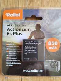 Acumulator battery actioncam Rollei 6s plus,original.