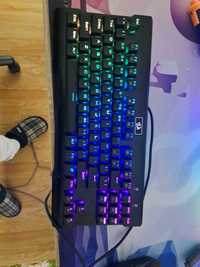 Tastatura gaming mecanica Redragon Visnu, iluminare RGB