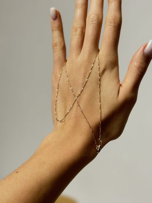 Красива златна верижка