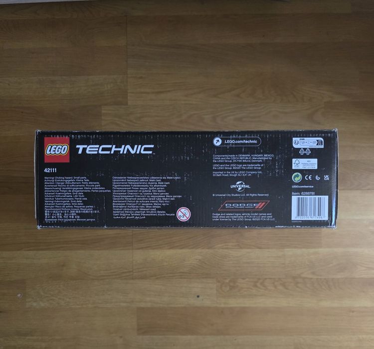 Lego Technic Fast & Furios 42111  Dom's Dodge Charger