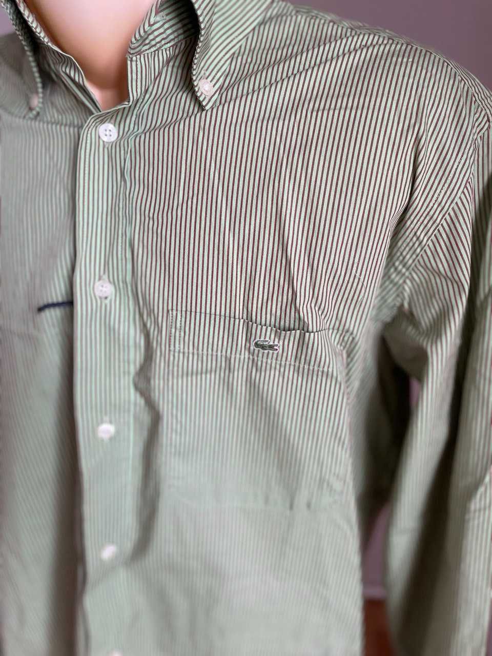 Новые, привозные ,мужские рубашки LACOSTE, Selected, Signal, Mar Polo.