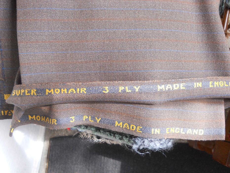 Stofa mohair 100%,maro,dungi,Anglia,costum barbat