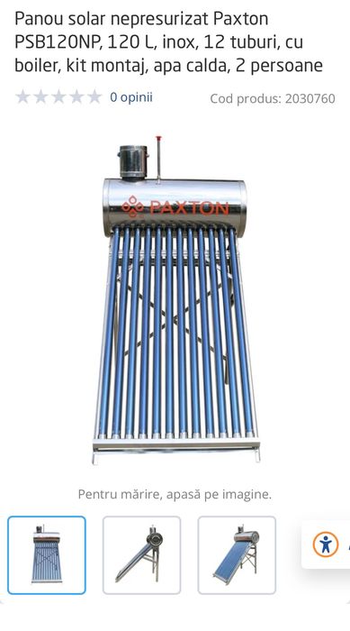 Vând panou solar sigilat