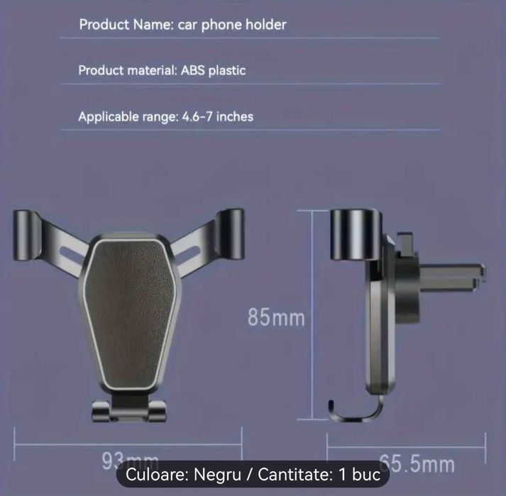Suport telefon pentru masina
