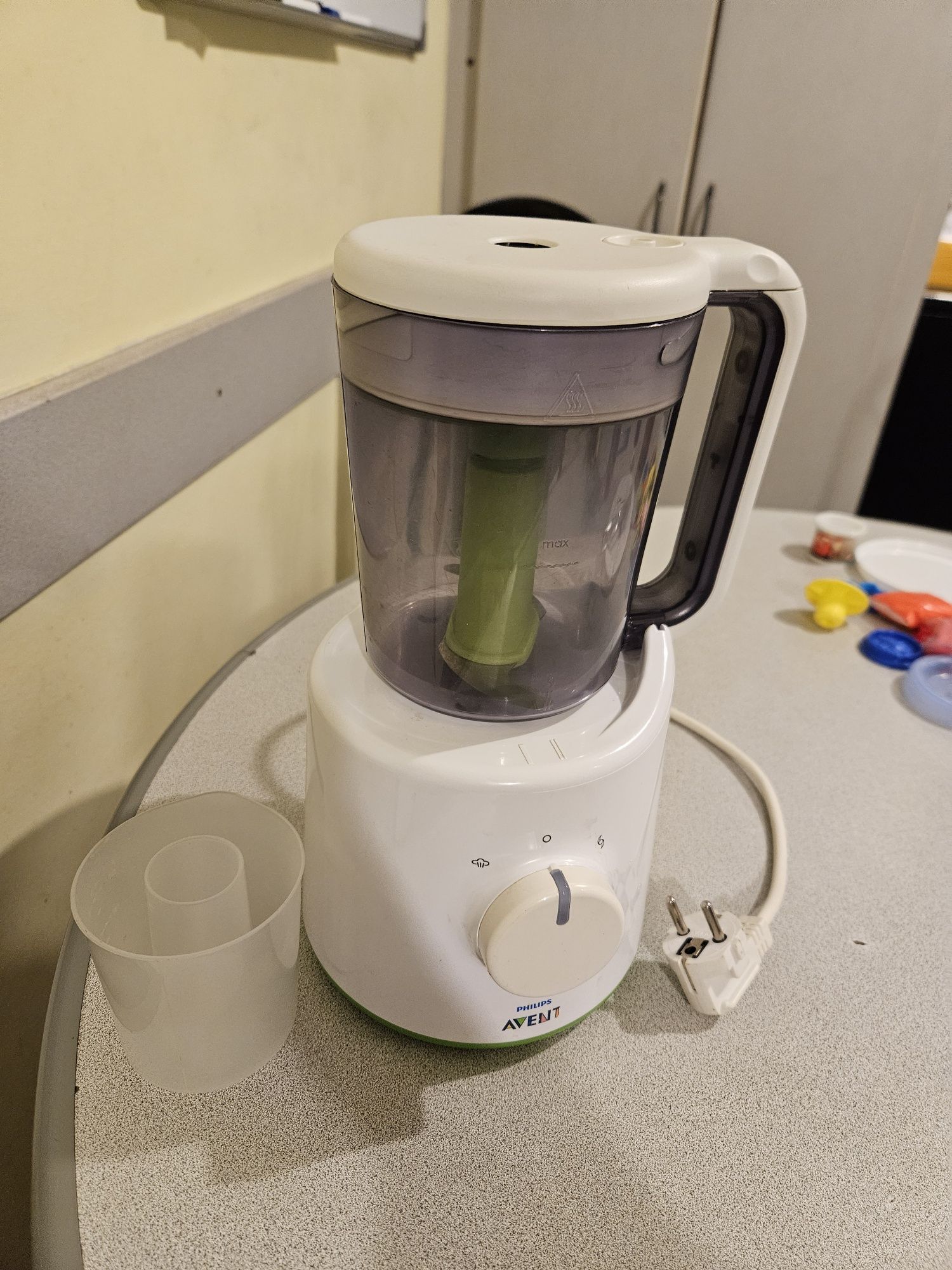 Aparat de gatit cu abur si blender 2in1 Philips Avent SCF870/20, pahar