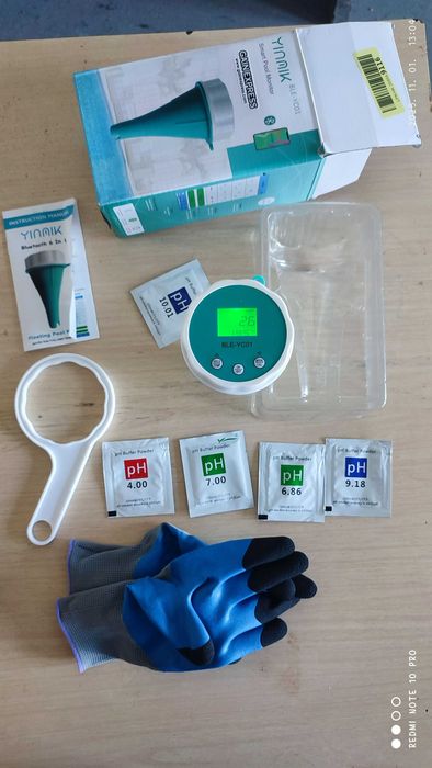 Monitor digital plutitor de apă 6 în 1 cu Bluetooth