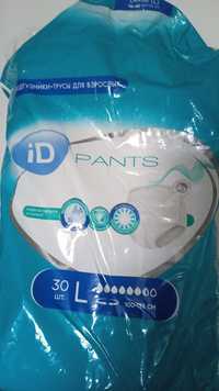 ID Pants подгузники-трусы L 30