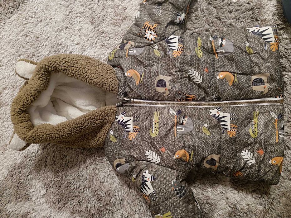 Бебешко / детско зимно яке с топла подплата Midimod размер 18 Месеца