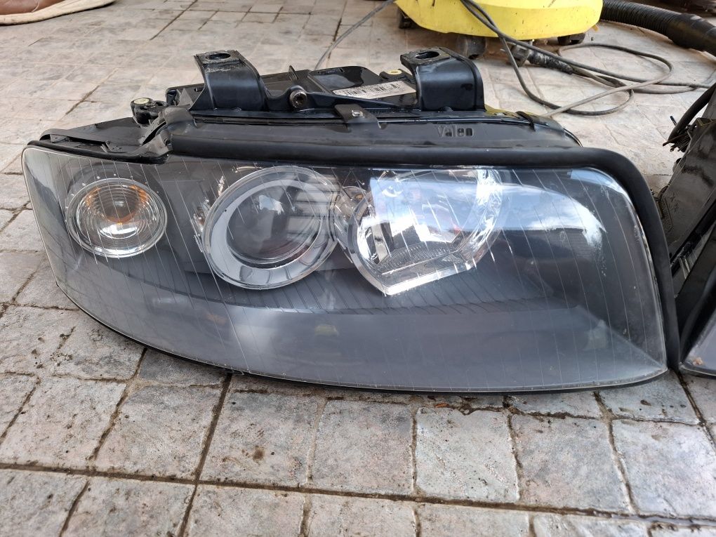 Audi a4 faruri cu xenon si lupa aproape noi