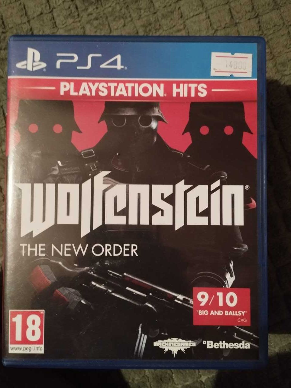 wolfenstein the new order ps 4 пс4