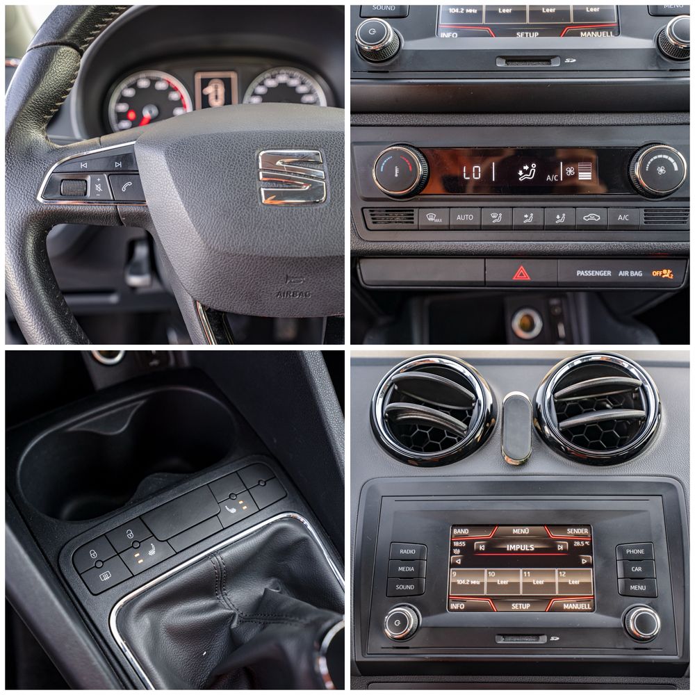 Seat Ibiza *Rate* 1,2 Benzina 2015 *Garantie 12 Luni*