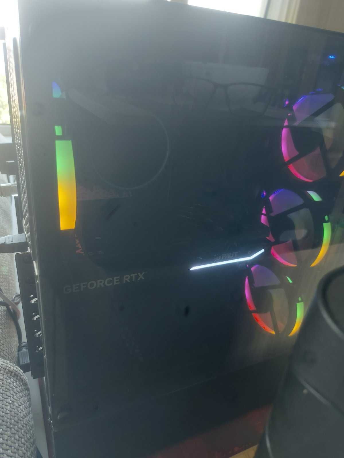 Гейминг компютър RTX 4060 + i5-14400F + 27” монитор – готов за игри