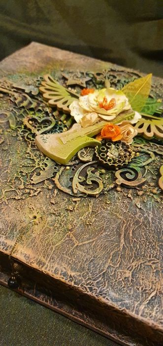 Vând cutie bijuterii handmade