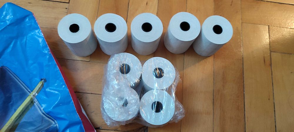 Casa de marcat. Că un cadou hârtie termica, 10 role