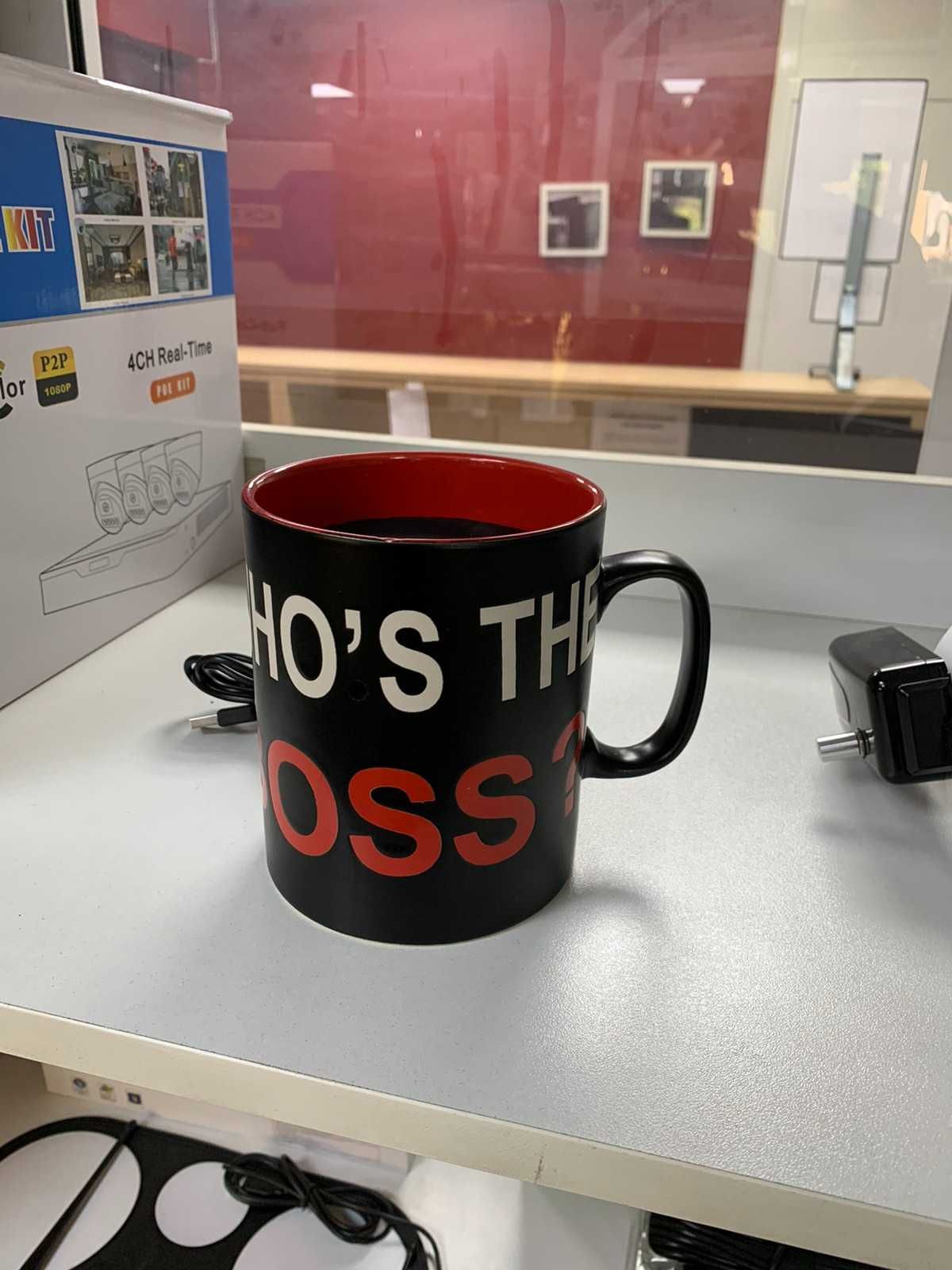 Мини WiFi, IP камера с модул вградена в чаша BOSS