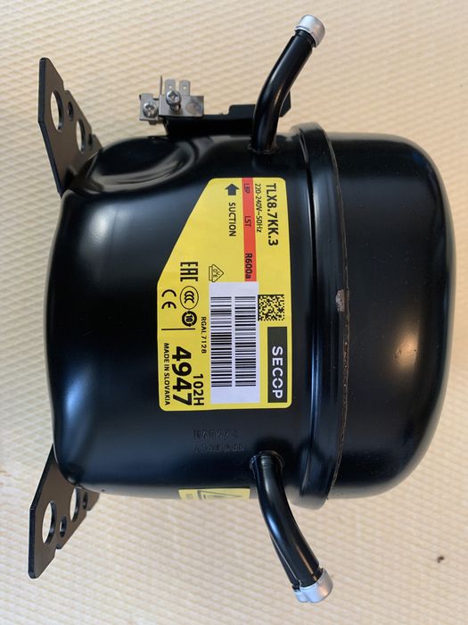 motor compresor frigider danfoss tlx8.7kk3 178w -20 grade nou sigilat