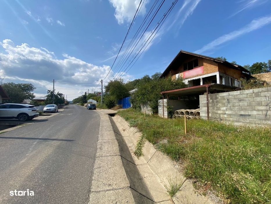 Teren intravilan + casa la rosu, Magura