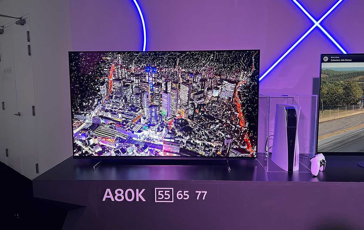 Телевизор OLED Sony XR-55A80K 55" Bravia Series (Новинка 2022)