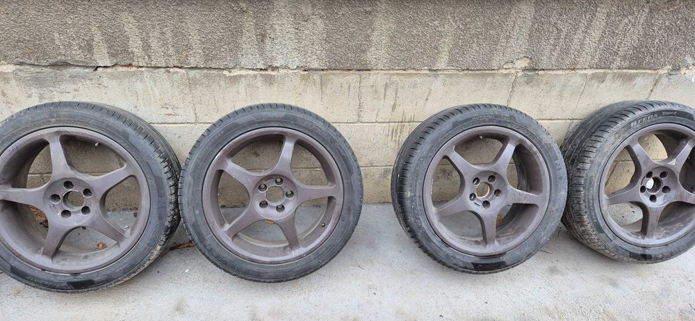 Гуми  летни Nexen 225/45/17 + джанти Excel 5х100.