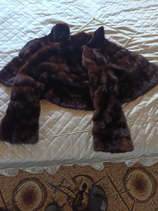 Късо кожено яке от норка