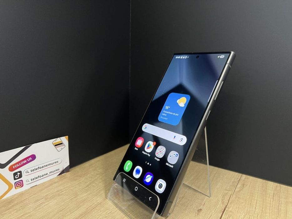 Samsung Galaxy S24 Ultra 256Gb Black Titanium 3 ani garanție, Telefoan