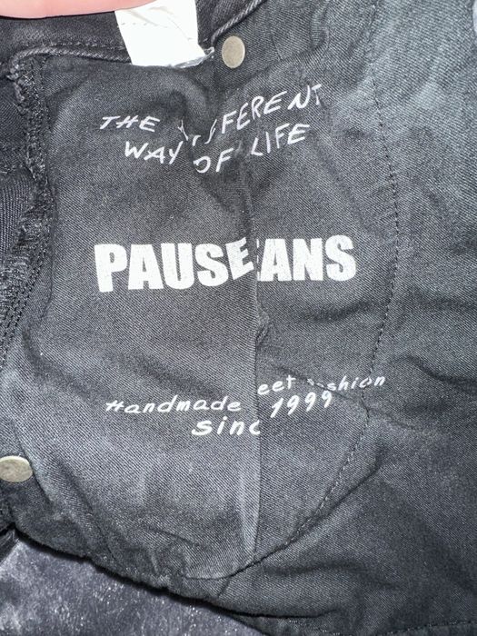 Черни дънки pause jeans