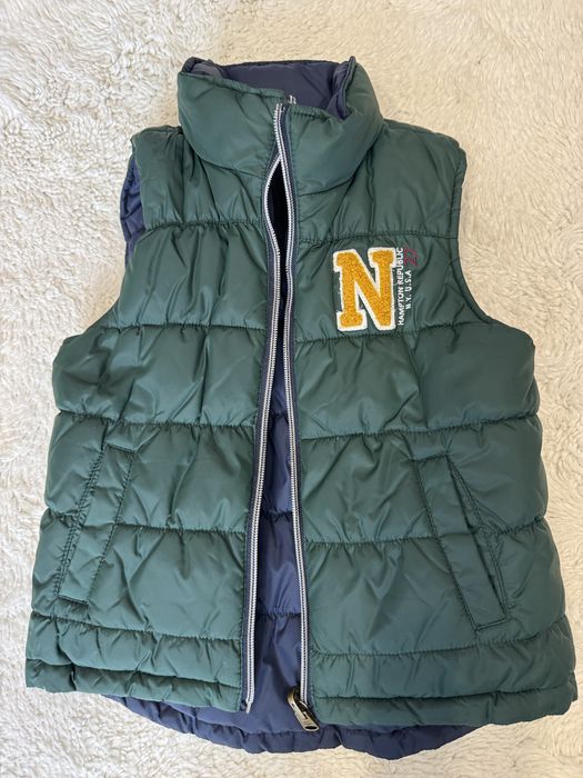 Жилет теплый двусторонний