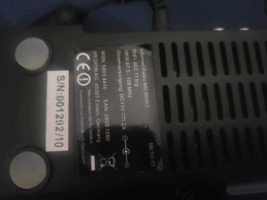 Radio Internet MD-86062