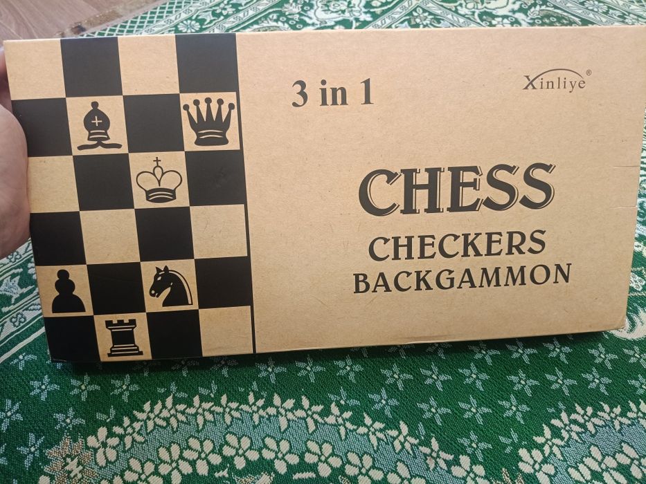 Шахмат шашки и нарды (3 в 1)