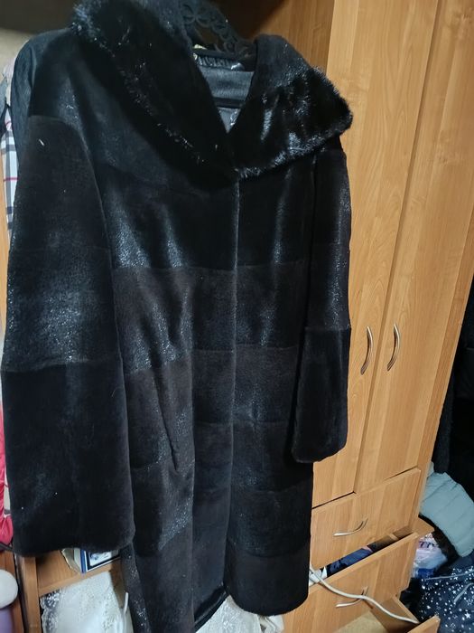 Шуба норка стриженая норковая