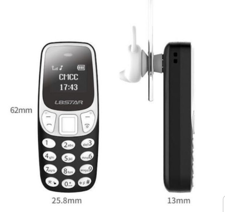 Telefon mobil mini BM10 dual sim OLED  apelare,agenda telefonica SMS