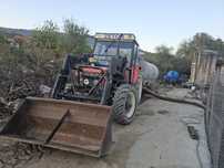 Zetor 7745 с челен товарач