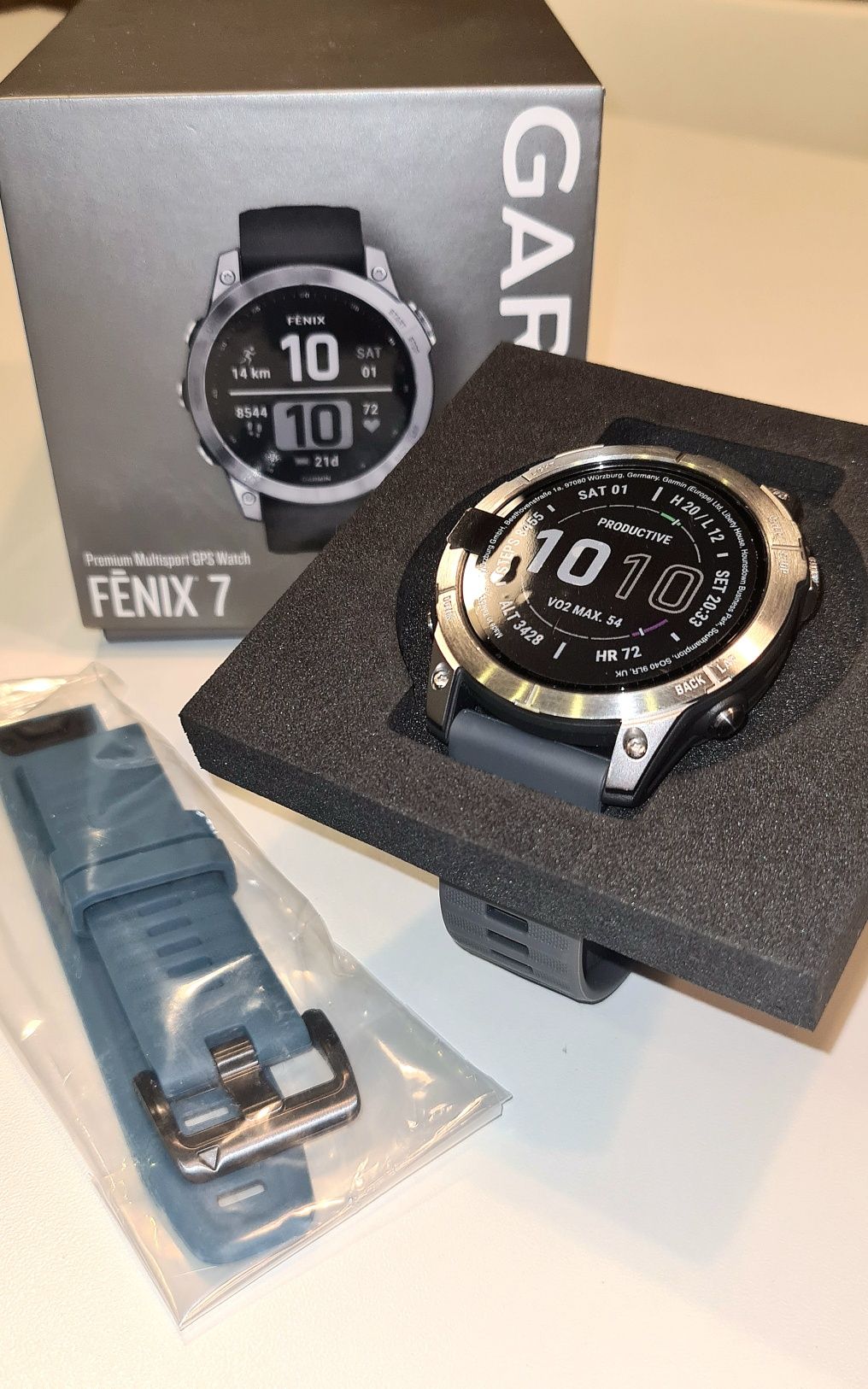 Vând ceas Garmin Fenix 6 Silver