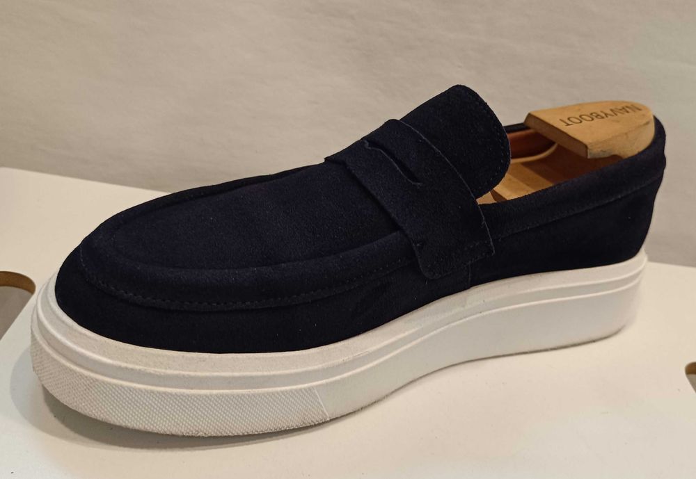 Pantofi loafer mocasini 41 Steve Madden NOI piele naturala moale