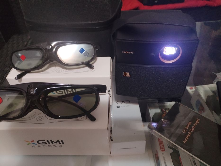 2 buc Ochelari xgimi 3d nou +xgimi Aurora Dark cc