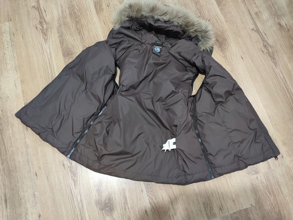 Vestă damă Napapijri cu puf si blanita naturala mărimea L