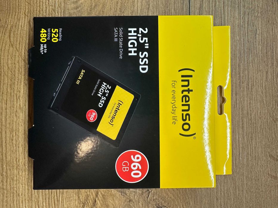 Solid State Drive (SSD) Intenso High, 960gb, 2.5", Sata III / 1tb