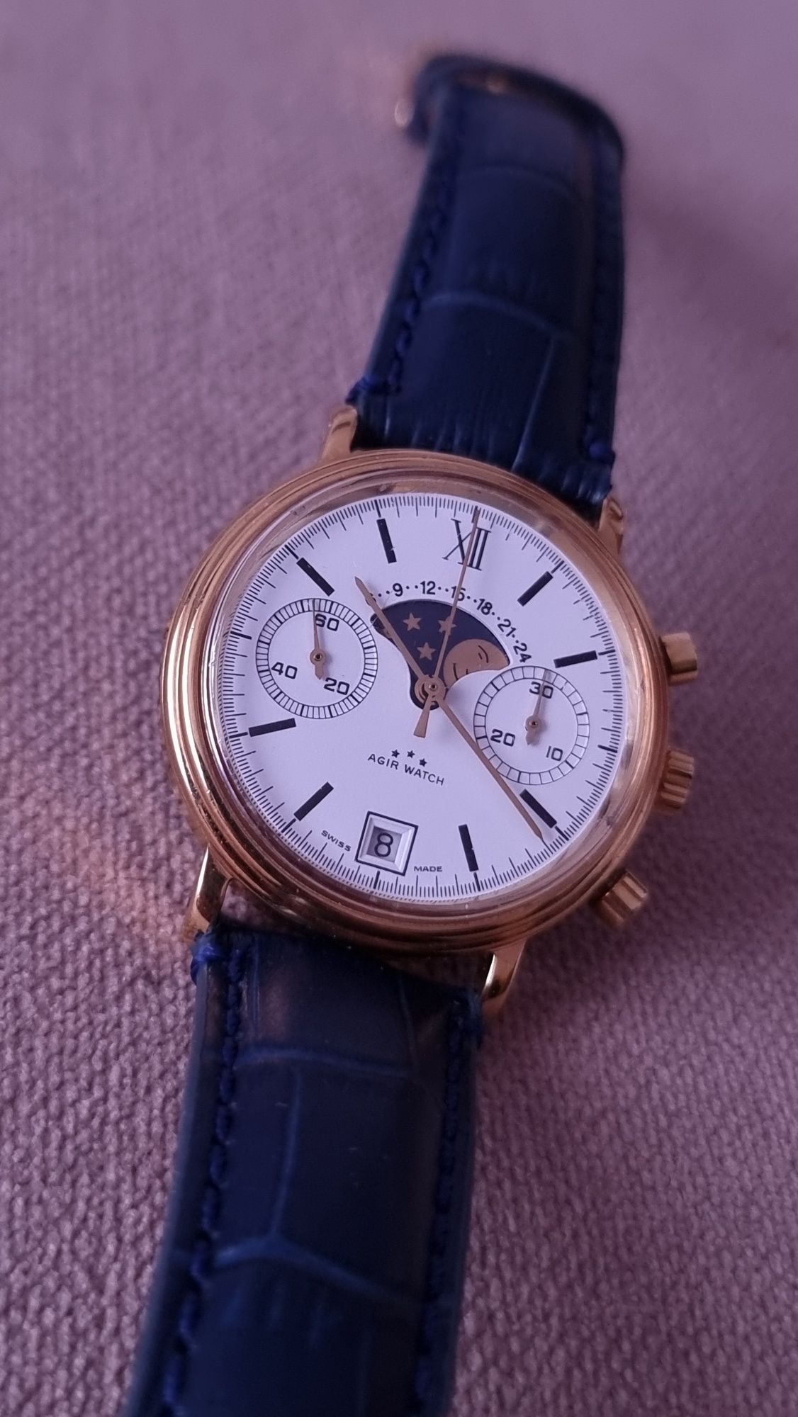 Ceas Agir Watch moonphase