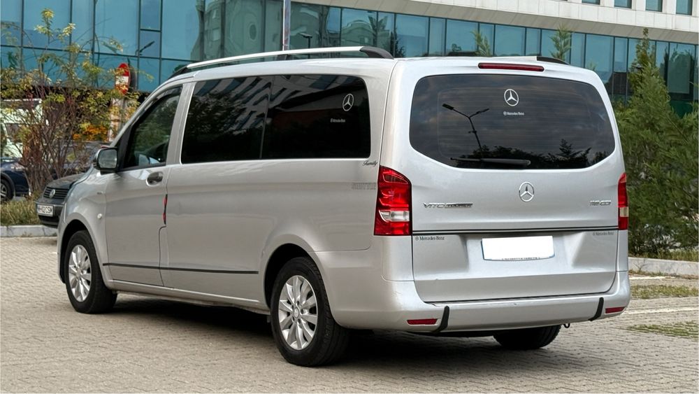 Mercedes Vito 116 8+1 Locuri Extra Lung Automat An 2017 2.2 CDi 163 CP