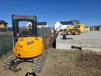Închiriere miniexcavator, mini încarcator diverse săpaturi