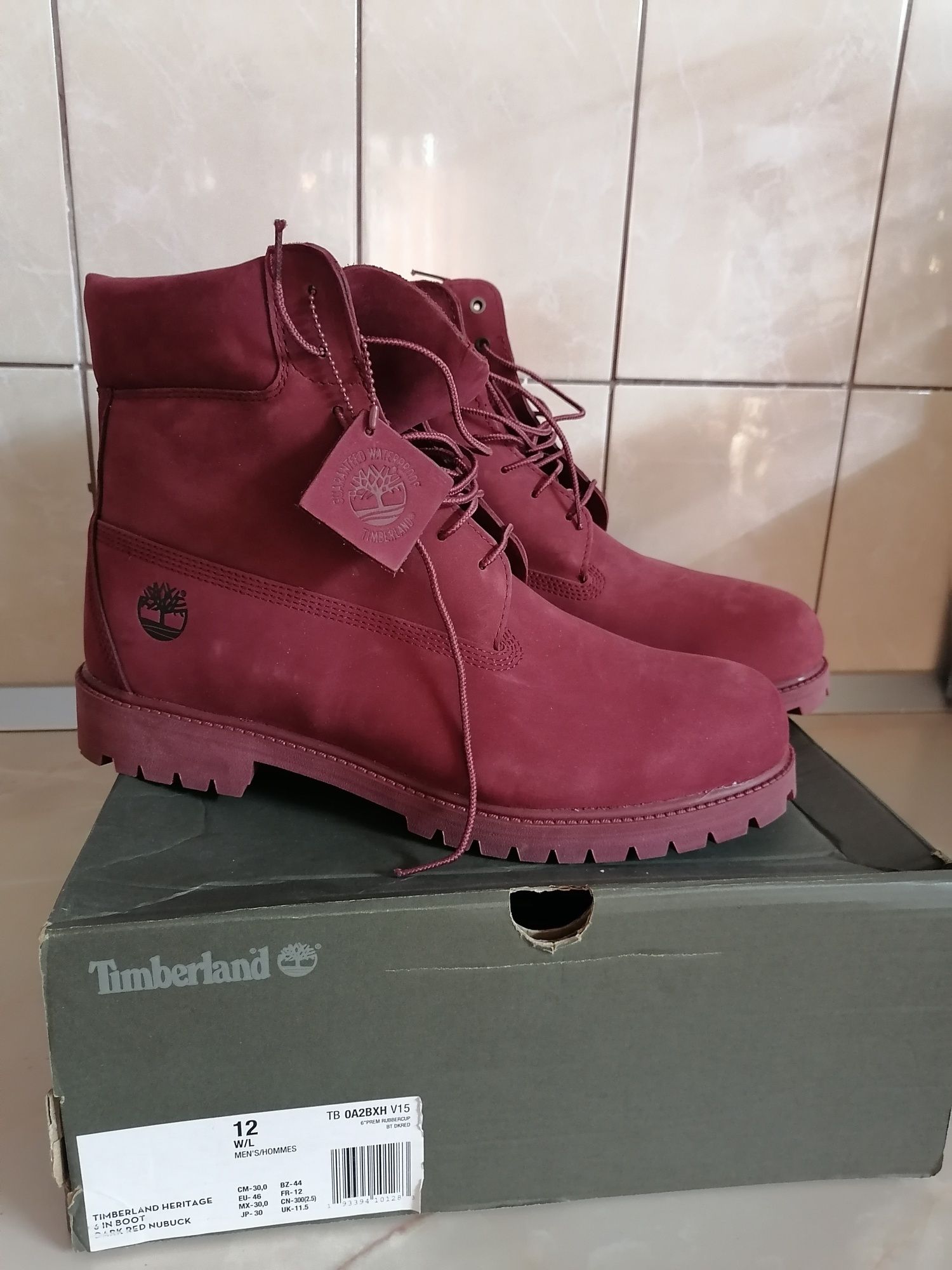 Bocanci/ghete TIMBERLAND Premium 6 IN/Waterproof/ REDUCERE