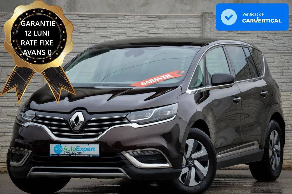 Renault Espace 2016 Renault Espace 1.6 dCi Energy Intense/Rate Fixe/Avans 0/Garantie