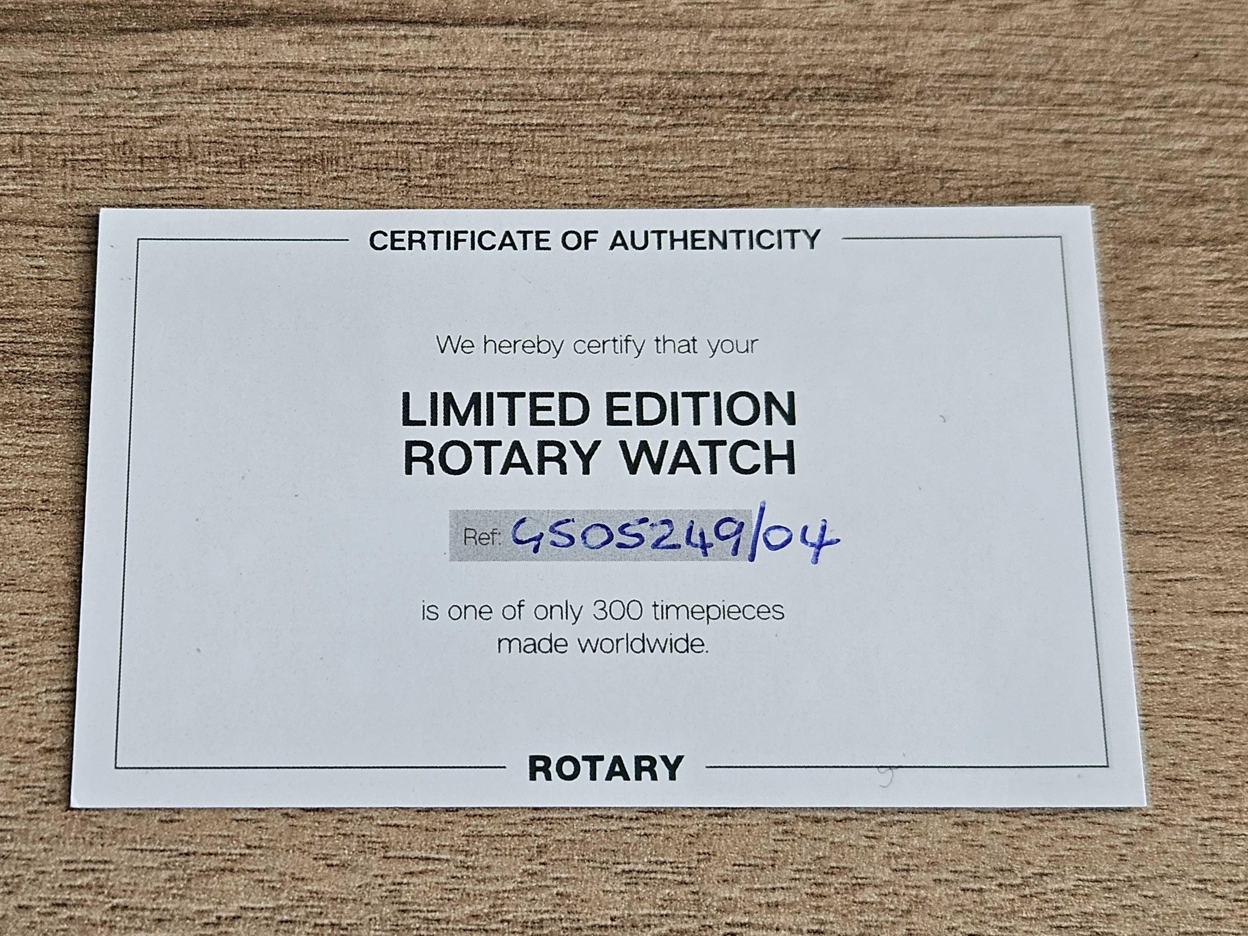 Часовник Rotary Heritage Titanium GS05249/04