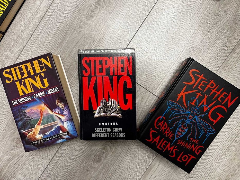Colecție Stephen King în engleză – hardcover + ediții speciale – LOT
