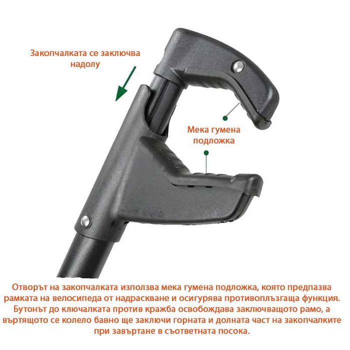 Багажник за велосипед за монтаж върху греди [нов]