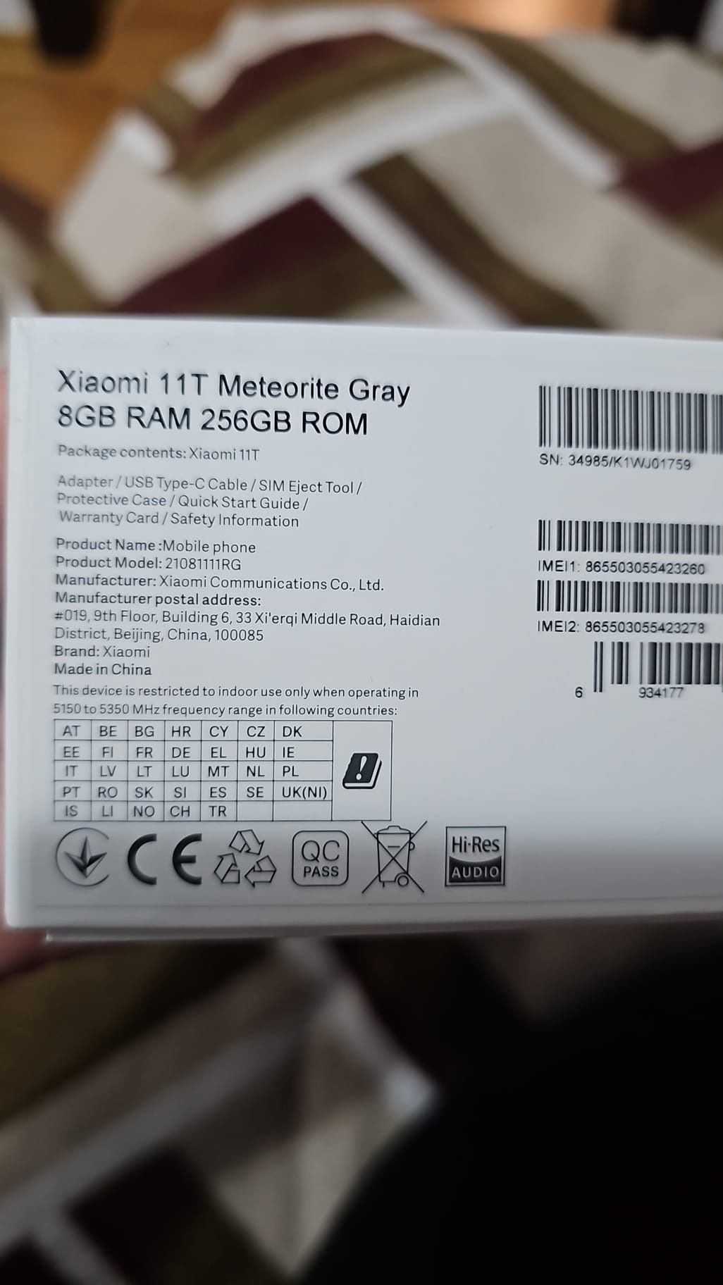 Xiaomi 11T 256 GB