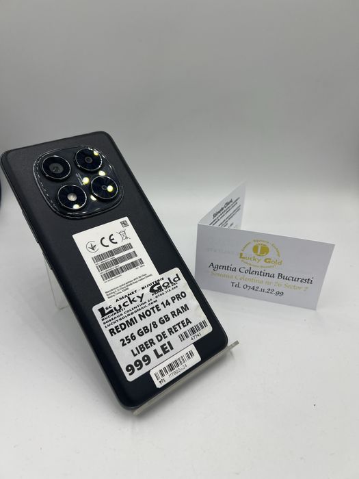 Redmi Note 14 Pro 256 Gb 8 Gb Ram GARANTIE #47741