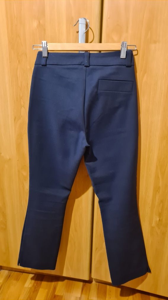 pantaloni MANGO bleumarin marime 36/S