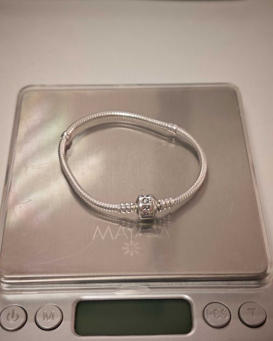 Brățară Pandora Moments Snake Chain, originală – 18 cm – argint 925