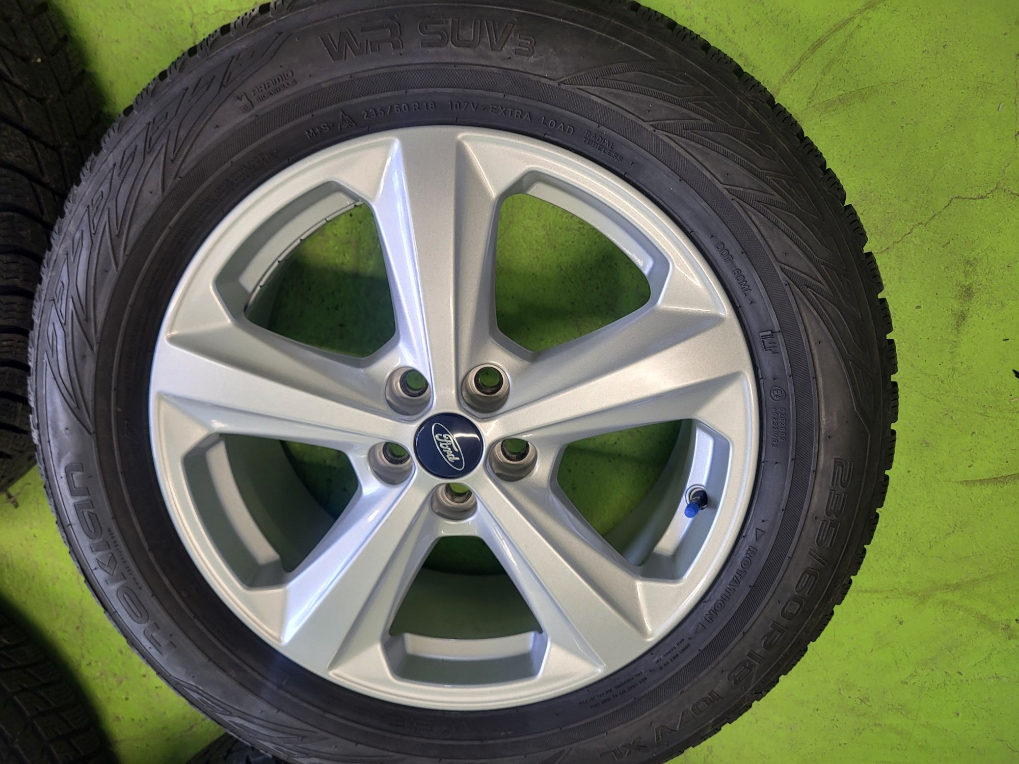 18 5x108 Ford Kuga лети джанти 5х108 форд 235/60/18 Nokian
